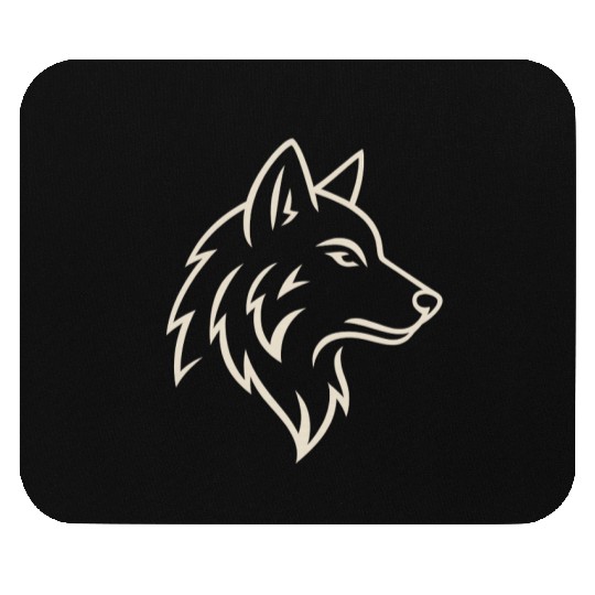 Wolf Head | Men’s Graphic Mouse Pads