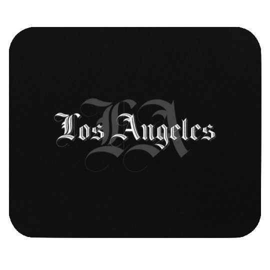 Los Angeles BlackLetter Mouse Pads