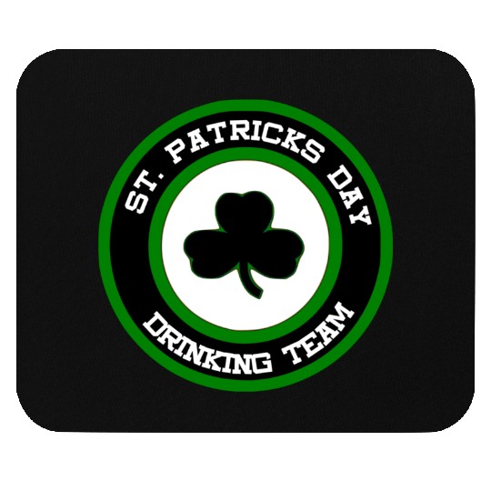 Sta Patrick's Day Drinking Team Mouse Pads