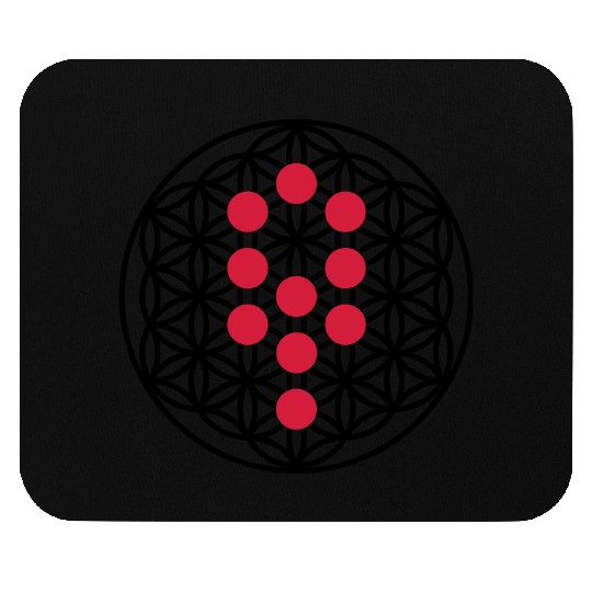 FLOWER OF LIFE - Tree Of Life Mouse Pads