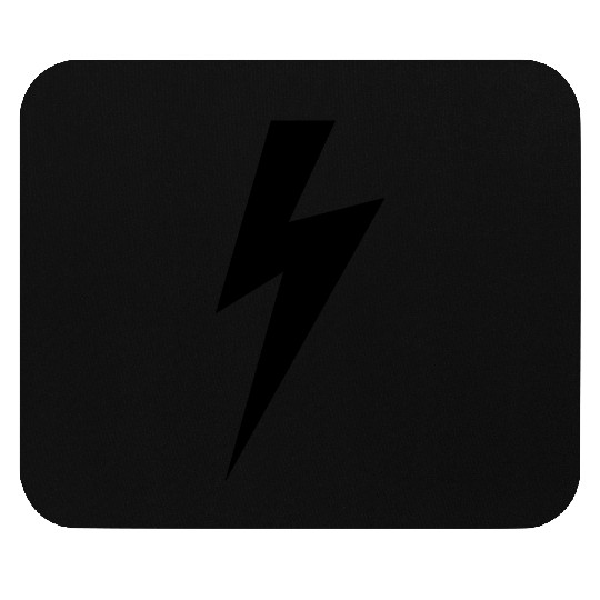 Lightning bolt Mouse Pads