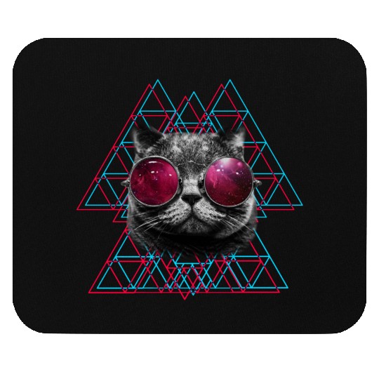 3D Space Cat Mouse Pads (Womens)