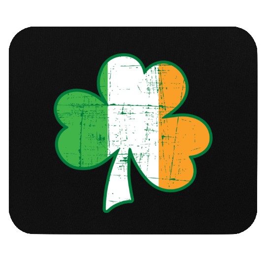 Irish flag Mouse Pads