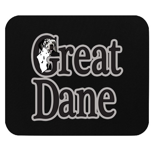 Great Dane Mouse Pads