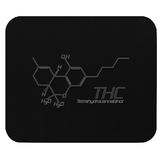 THC Grey Mouse Pads