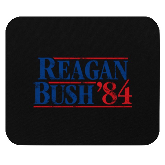 Distressed Reagan - Bush ’84 Mouse Pads