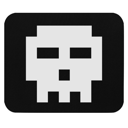 Scott Pilgrim 8-bit Skull Vector Mouse Pads