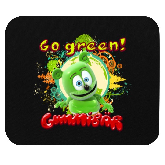 Gummibär Go Green Earth Day Trees Mouse Pads