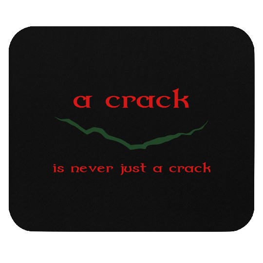 Dr Who Crack Mouse Pads