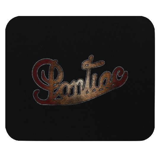 Old School Pontiac Distressed Mouse Pads