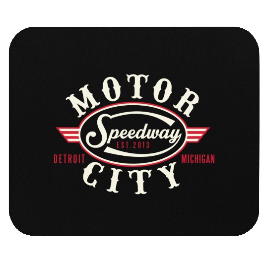 MOTOR CITY SPEEDWAY Mouse Pads