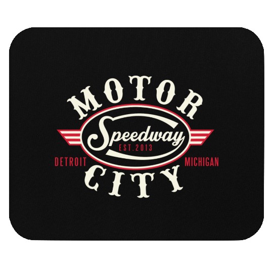MOTOR CITY SPEEDWAY Mouse Pads