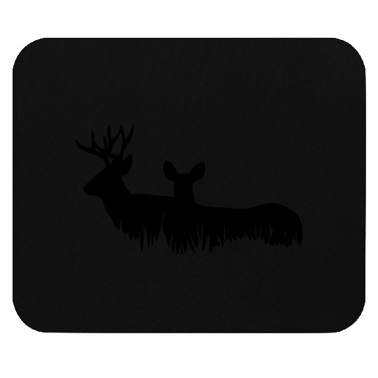 Deer Couple Mouse Pads