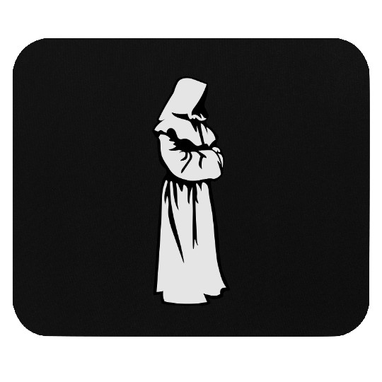 Robed Monk Mouse Pads