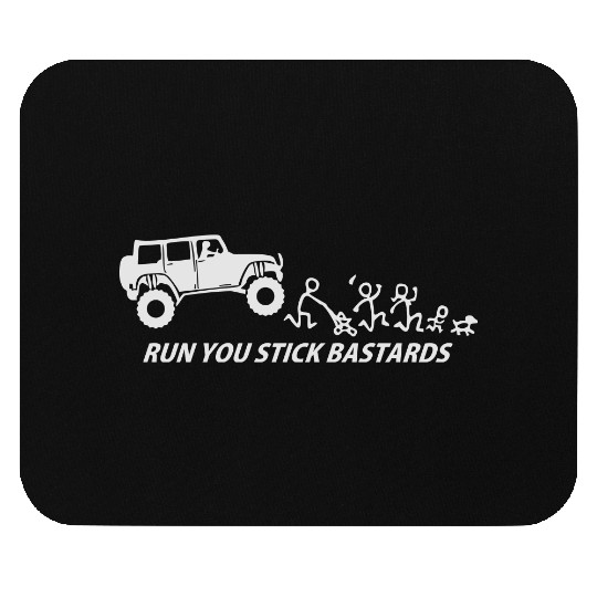 Jeep...Run Mouse Pads