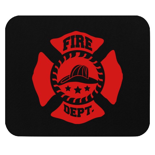 Fire Brigade logo symbol design Mouse Pads