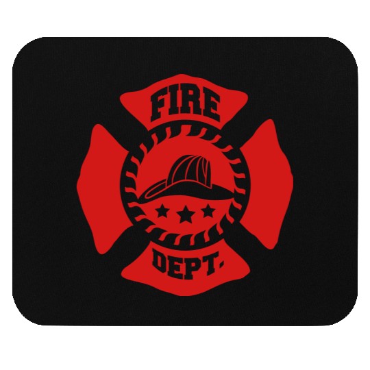 Fire Brigade logo symbol design Mouse Pads