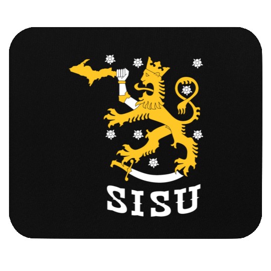 Sisu U.P. Upper Peninsula Yooper Mouse Pads Mouse Pads Mouse Pads