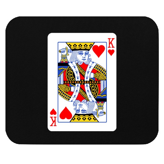 King Of Hearts Couple Mouse Pads