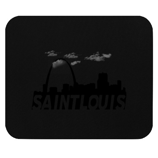 Saint St Louis Missouri Skyline Mouse Pads