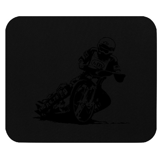 Speedway Driver - Dirt Track Racing Mouse Pads