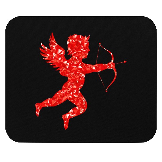 Ruby Martin74 Cupid Silhouette Mouse Pads