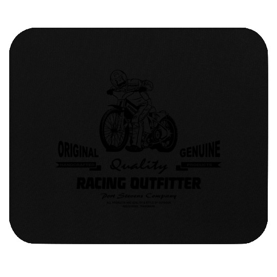 Motorcycle Speedway - Dirt Track Racing Mouse Pads