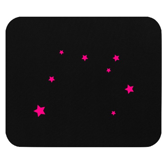Stars, Pink, Bling Bling Mouse Pads
