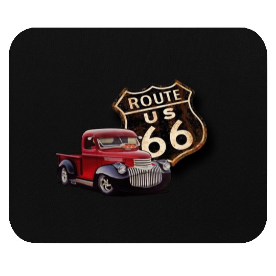 Route 66 Street Rod Mouse Pads