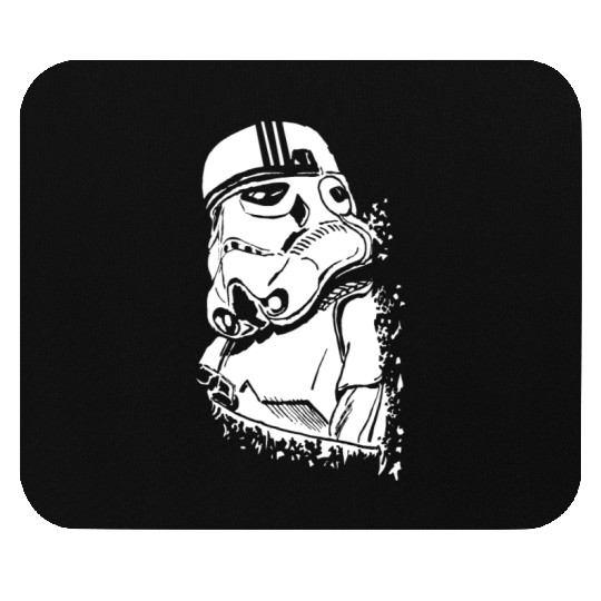 Funny and cool Star Wars Stormtrooper graffiti Mouse Pads