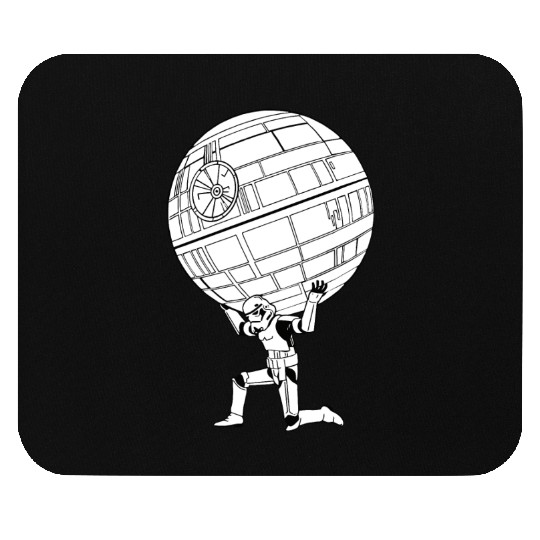 Funny Star Wars Stormtrooper art Mouse Pads