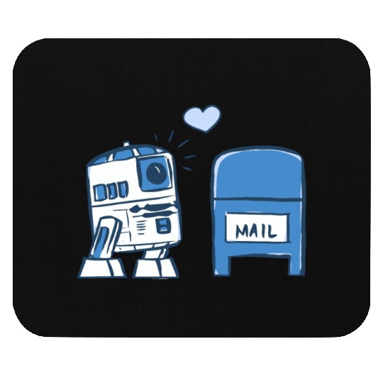 Funny Star Wars r2d2 comic Mouse Pads