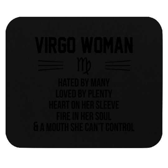Virgo Woman Mouse Pads