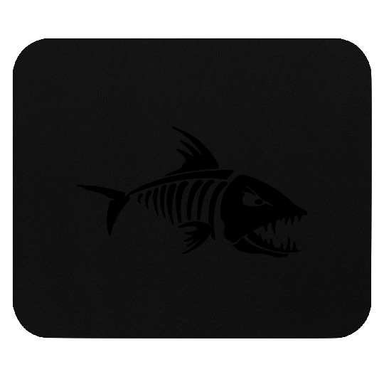 Fish Bone Mouse Pads