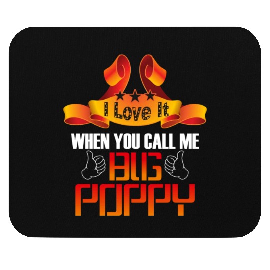 Big Poppy Mouse Pads