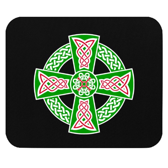Celtic cross Mouse Pads