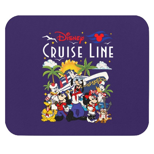 Disney Wish Fantasy Magic Wonder 2024 Mouse Pads, Disney Cruise Line