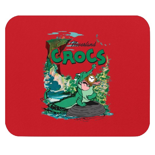 Disney Peter Pan Tick-Tock the Crocodile Neverland Mouse Pads