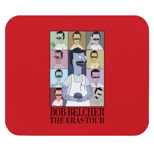 Bob's Burger Eras Tour Mouse Pads, Bob Belcher Vintage Mouse Pads