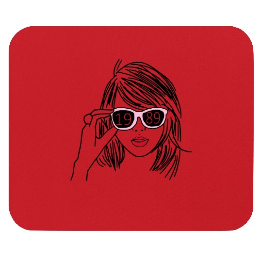 Discover Taylor Sunglasses 1989 Mouse Pads