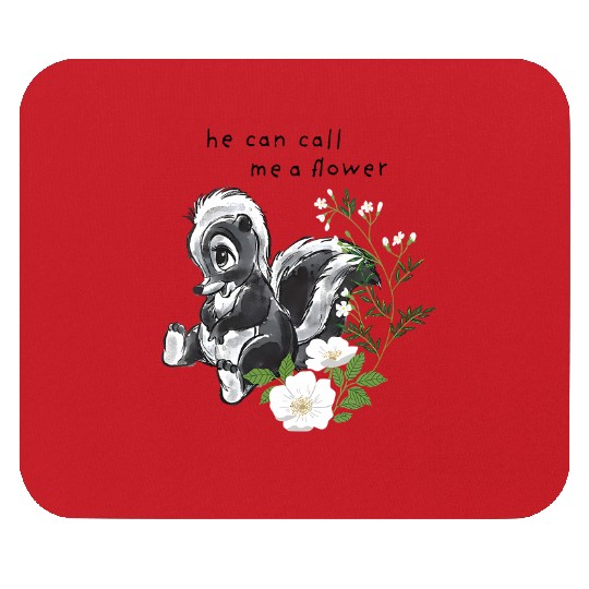 Disney Bambi He Can Call Me A Flower Mouse Pads, Magic Kingdom Holiday Trip Unisex Mouse Pads