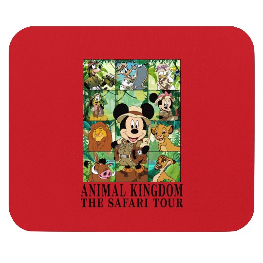 Disney Animal Kingdom The Safari Tour Mouse Pads, Safari Family Matching