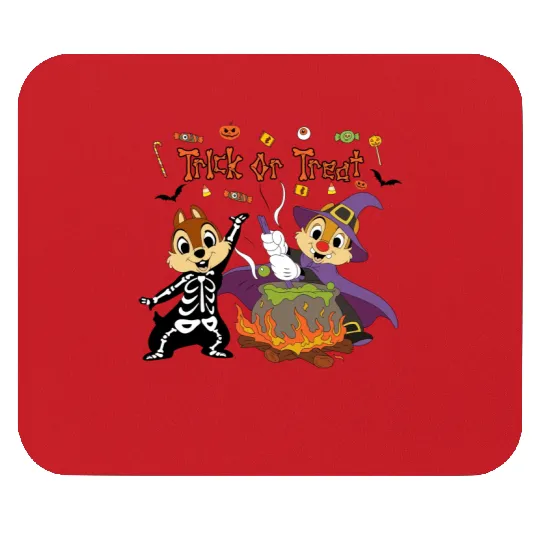 chip and dale Mouse Pads, chip and dale halloween, disney chip and dale halloween Mouse Pads, chip and dale, halloween Mouse Pads, , 121644