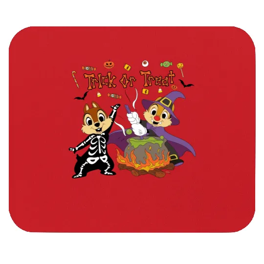 chip and dale Mouse Pads, chip and dale halloween, disney chip and dale halloween Mouse Pads, chip and dale, halloween Mouse Pads, , 121644