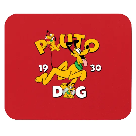 Vintage Disney Pluto Mouse Pads, Pluto est 1930 Mouse Pads, Mouse Trip Mouse Pads, Disneyland Mouse Pads, Disney Vacation Mouse Pads