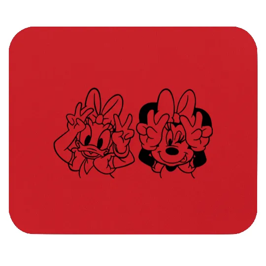 Daisy Duck and Minnie Mouse, Minnie Mouse Mouse Pads, Family Disney Mouse Pads