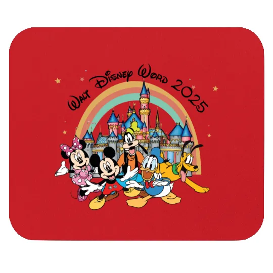 Custom Disney 2025 Family Vacation Mouse Pads,Family Trip 2025 Mouse Pads,Personalized Family Vacation Outfit, Family Vacation Mouse Pads