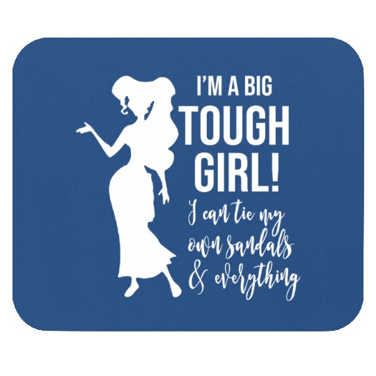 Discover Disney Hercules Princess Meg I_M A Big Tough Girl Disney Mouse Pads