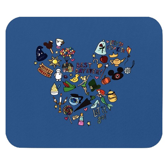 Best Day Ever Mouse Pads, Disney Mouse Pads, Disneyland Trip Mouse Pads