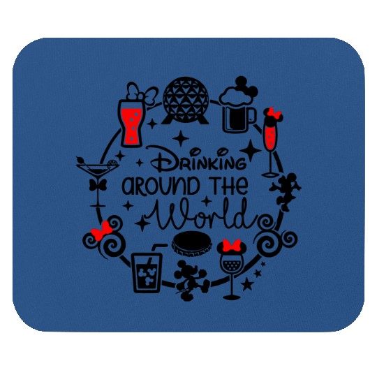 Disney Epcot Around the World, Matching Disney Mouse Pads, Disney vacation 2022